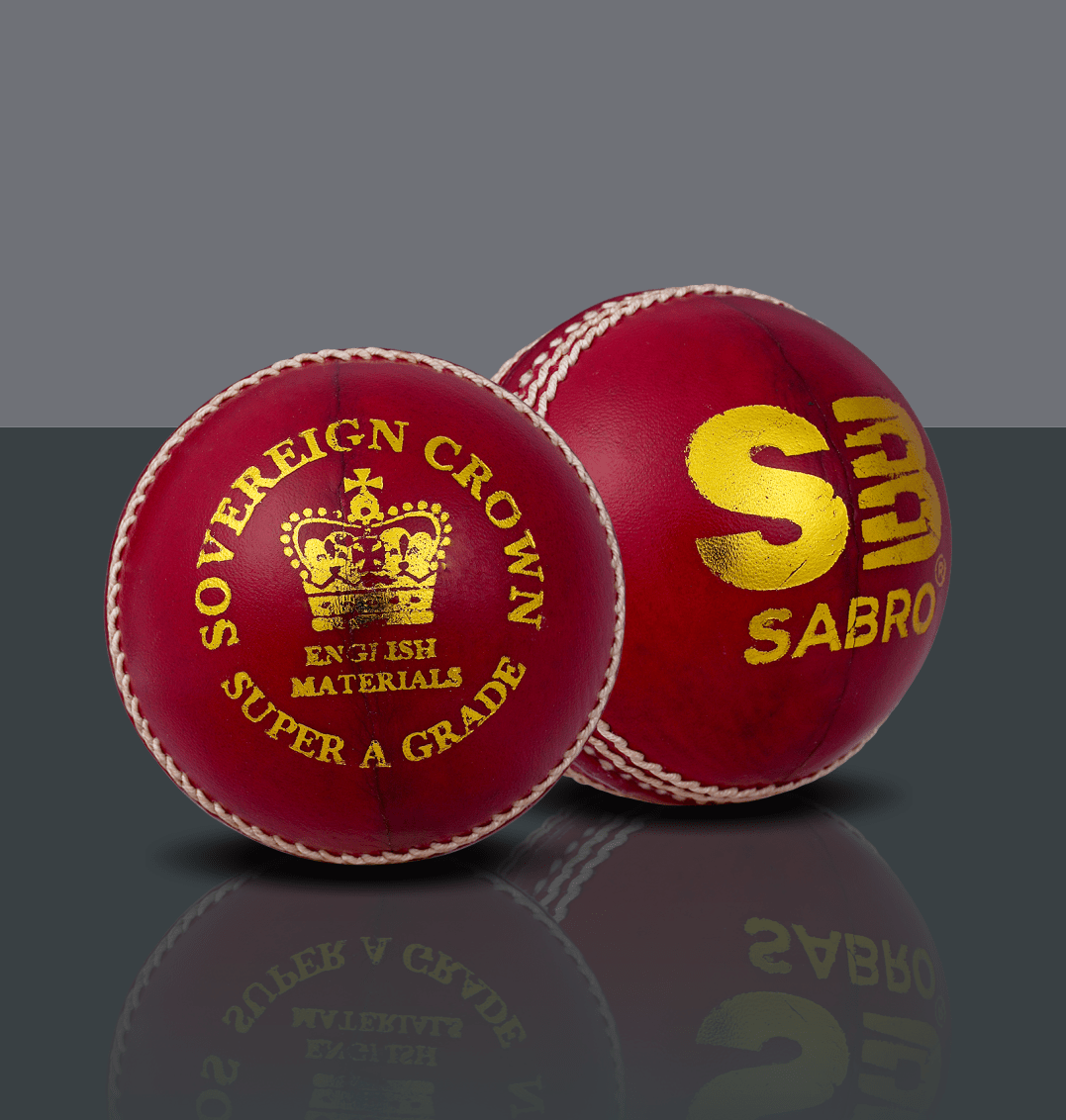 sb sovereign crown leather cricket ball